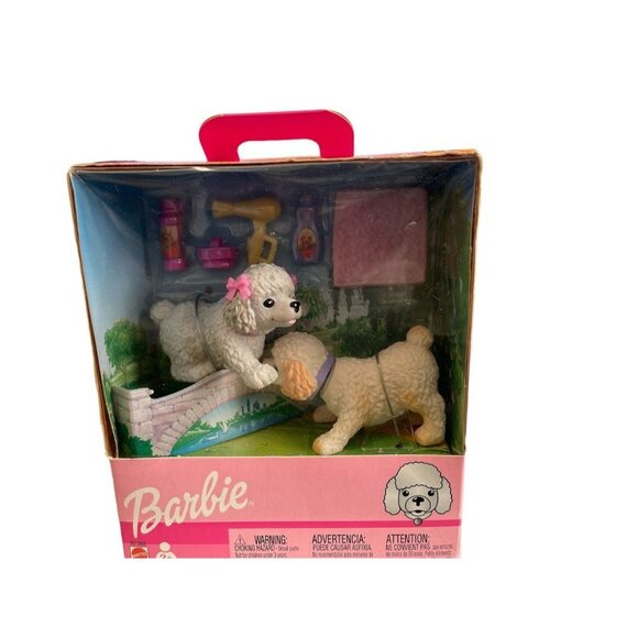Mattel Other - 2002 Barbie Kids Toy Set Dogs In The Park Washing Kit #67388